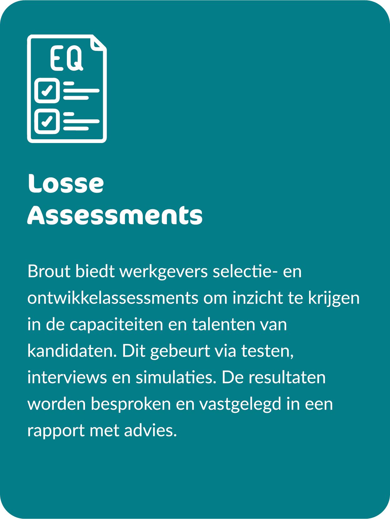 Losse assessments