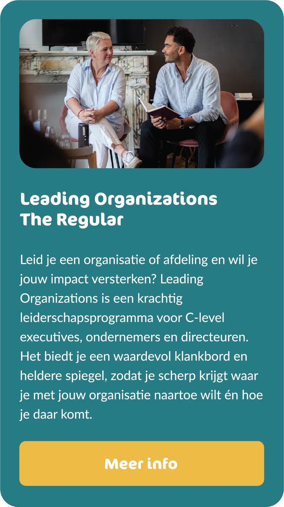 Leading Organizations The Regular